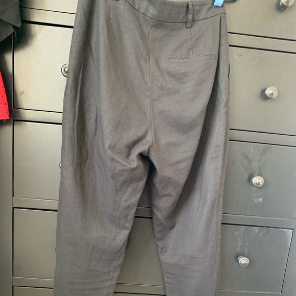 Linen blend trousers - Picture 3 of 5